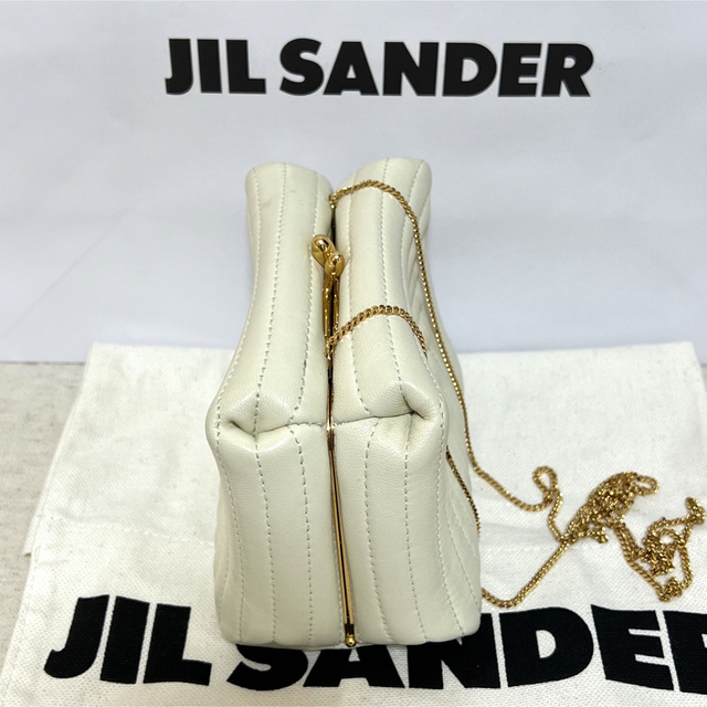 Jil Sander(ジルサンダー)の★新品★JIL SANDER GOJI SOFT MINI BAG 白 ホワイト レディースのバッグ(ショルダーバッグ)の商品写真
