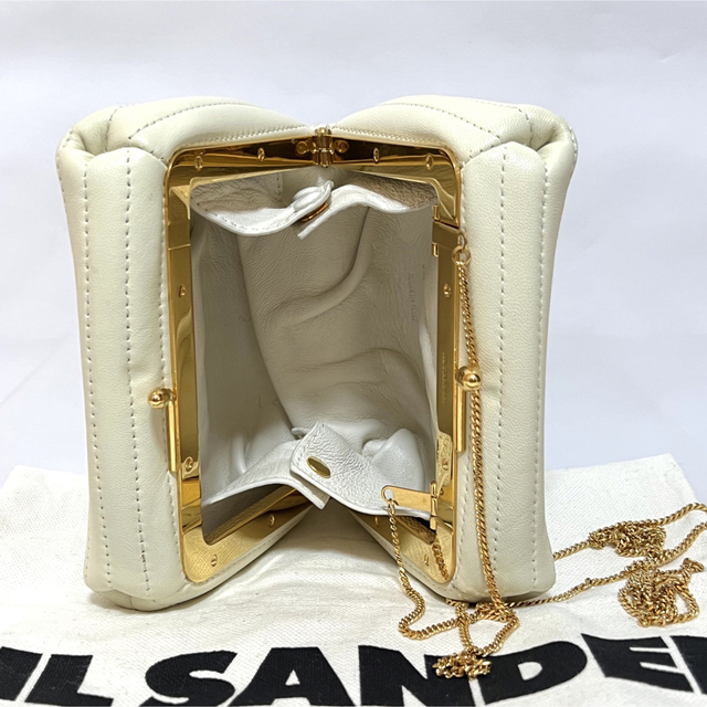 Jil Sander(ジルサンダー)の★新品★JIL SANDER GOJI SOFT MINI BAG 白 ホワイト レディースのバッグ(ショルダーバッグ)の商品写真