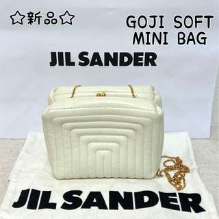 ★新品★JIL SANDER GOJI SOFT MINI BAG 白 ホワイト