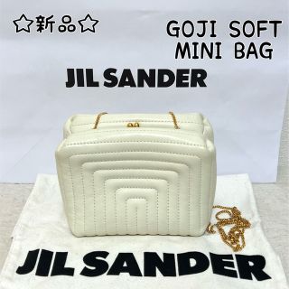 ジルサンダー(Jil Sander)の★新品★JIL SANDER GOJI SOFT MINI BAG 白 ホワイト(ショルダーバッグ)