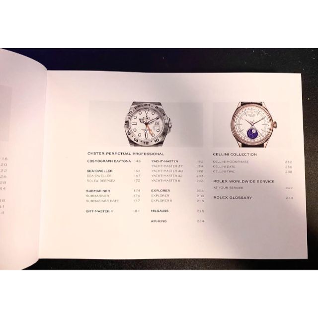 ROLEX(ロレックス)のロレックス ROLEX カタログ 2021-2022 非売品 価格表付き エンタメ/ホビーの本(その他)の商品写真