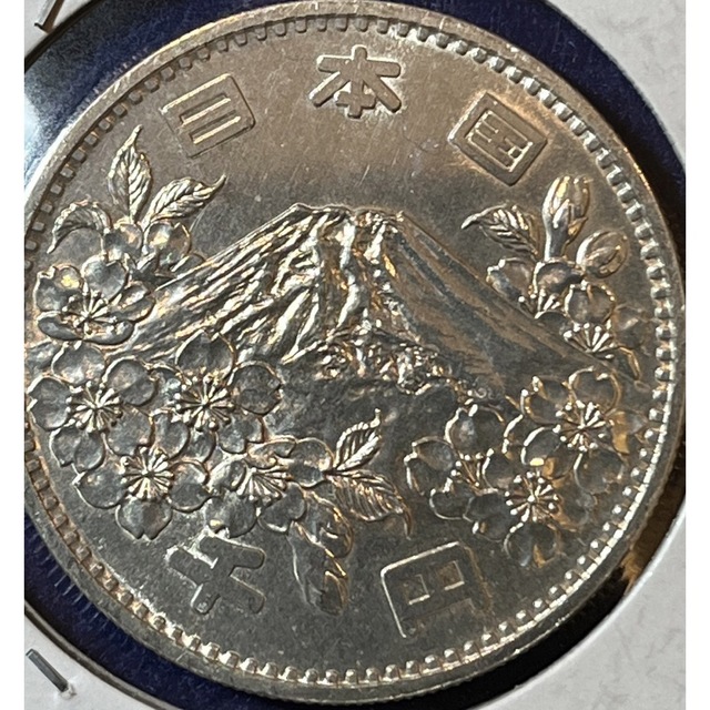 東京オリンピック1000円銀貨　コインホルダー入り2枚 5