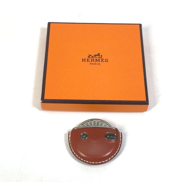 エルメス HERMES イユヴァン ワイン評価表  小物 雑貨 ブラウン×シルバー 8