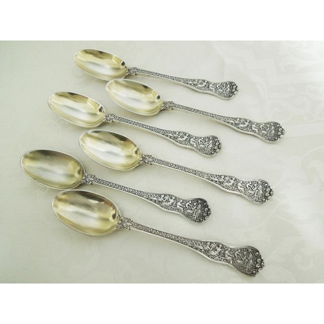 Tiffany ティファニー スプーン 6本セット 純銀 スターリングシルバーキッチン/食器
