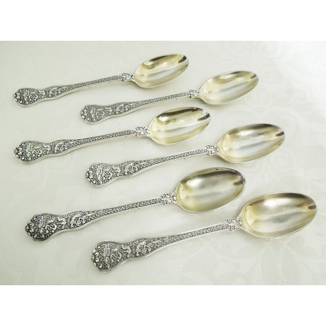 Tiffany ティファニー スプーン 6本セット 純銀 スターリングシルバーキッチン/食器