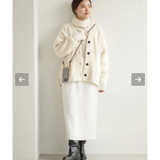 IENA(イエナ)のIENA サテンイージータイトスカート レディースのスカート(ロングスカート)の商品写真