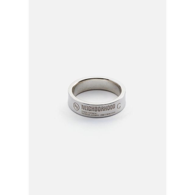 19号 23SS NEIGHBORHOOD SILVER PLAIN RING