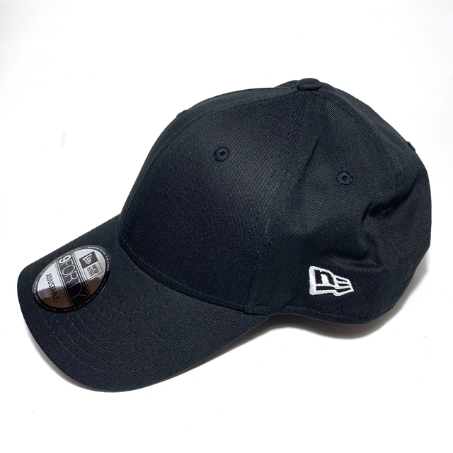 NEW ERA(ニューエラー)のニューエラ キャップ 無地 ブラック 9Forty メンズの帽子(キャップ)の商品写真