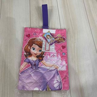 ディズニー(Disney)の新品未使用♪ Disney☆ソフィア　女の子上履き入れ　(シューズバッグ)