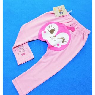 アンパンマン(アンパンマン)の新品　90cm　アンパンマン　2022ドキンちゃんロング丈パンツ(パンツ/スパッツ)