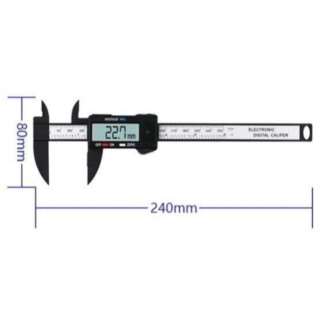 登場! デジタルノギス 電池付き 150mm 高性能 測定 工具 mm inch切替 デジタルノギス 150ミリ 電池付 測定工具 150mm DIY 軽量 工具