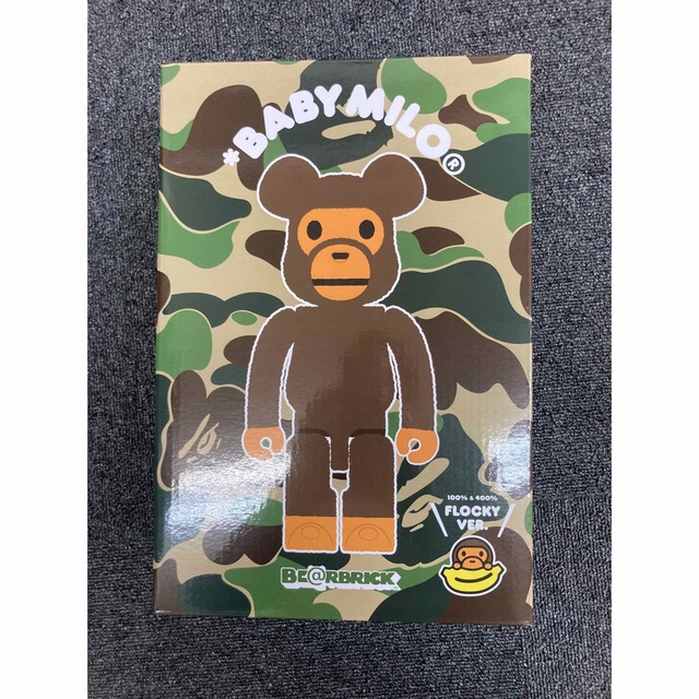 72時間限定タイムセール BABY ア ベイシング MILO A BE@RBRICK APE MEDICOM FLOCKY エイプ