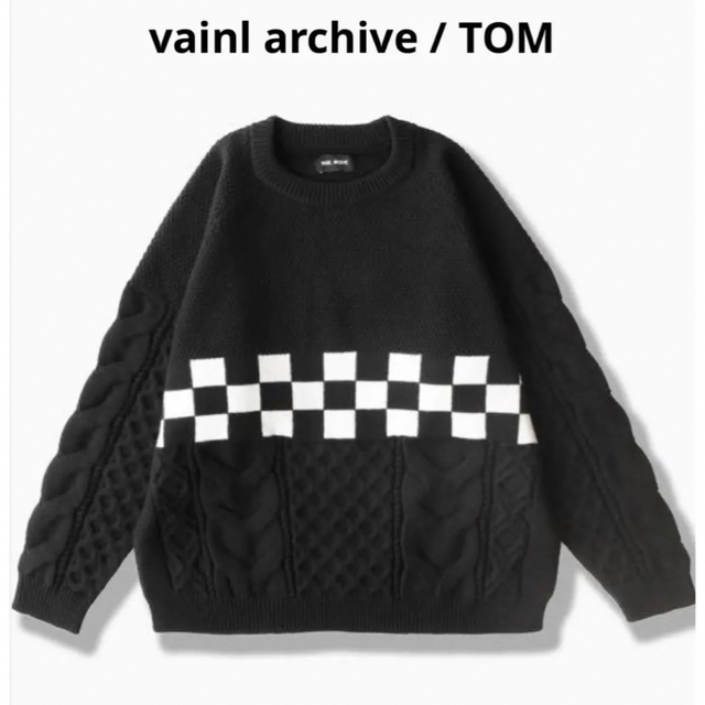 vainl archive / TOM ニット / Mサイズ