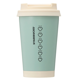 Starbucks Coffee - スタバ バレンタイン2023ステンレス ロゴタンブラーミント355ml