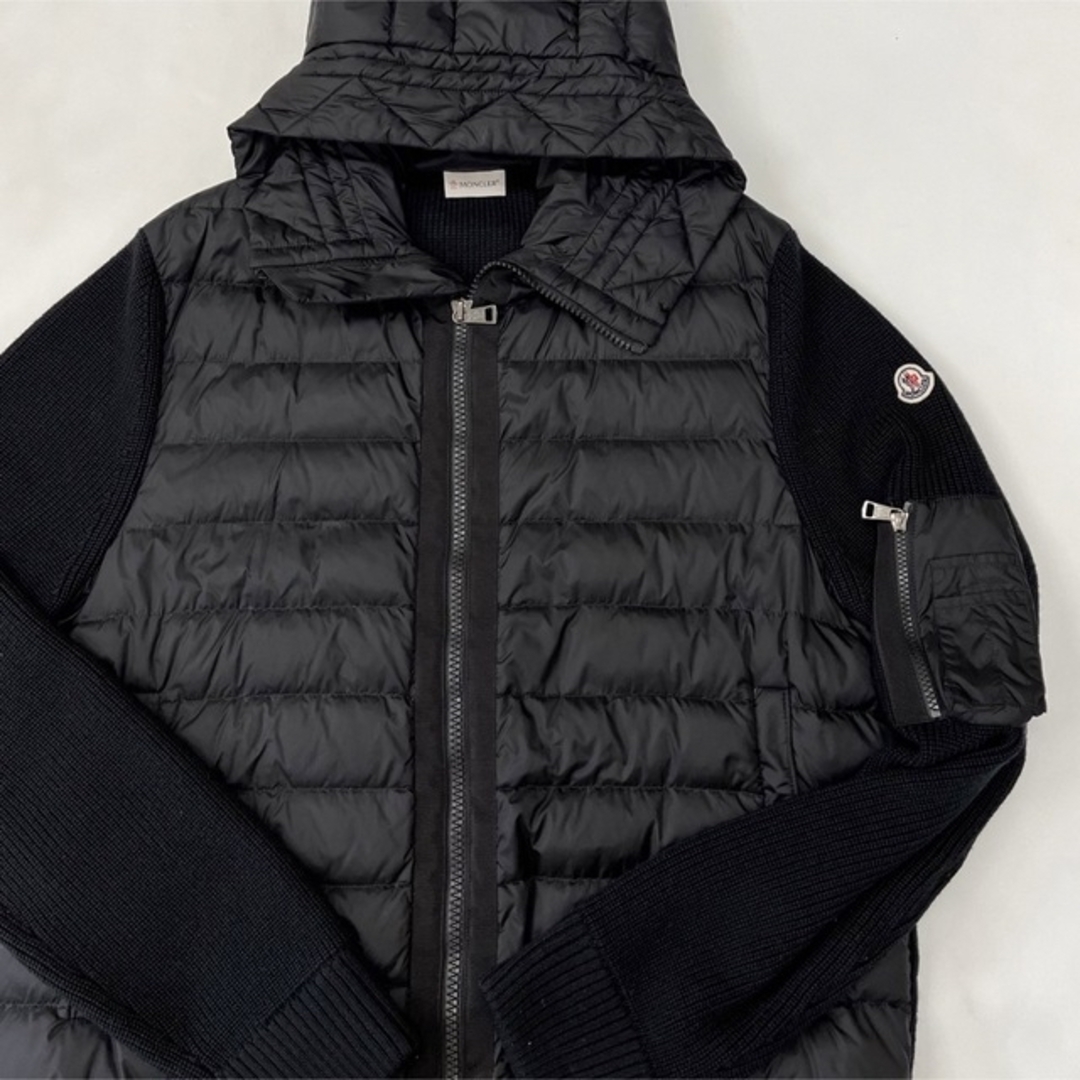 MONCLER(モンクレール)の超美品 モンクレール ニット ダウン サイズXXXL メンズのジャケット/アウター(ダウンジャケット)の商品写真