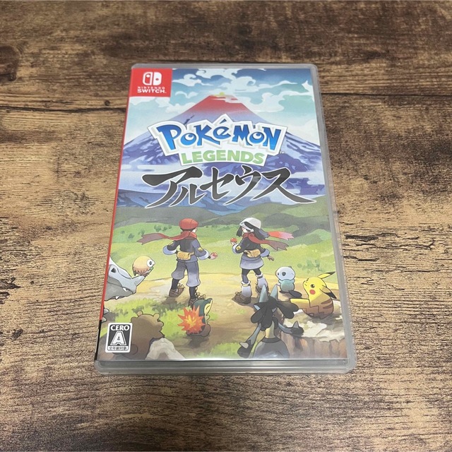 ポケモン(ポケモン)の【中古】ポケモンレジェンズアルセウス　箱付き エンタメ/ホビーのゲームソフト/ゲーム機本体(家庭用ゲームソフト)の商品写真