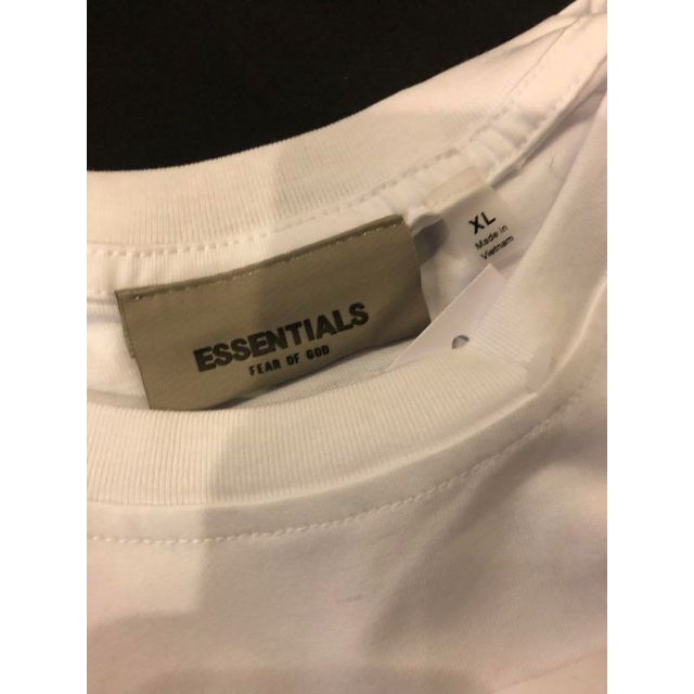 FEAR OF GOD - エッセンシャルズ FOG ESSENTIALS ロンT 白 / XLの通販