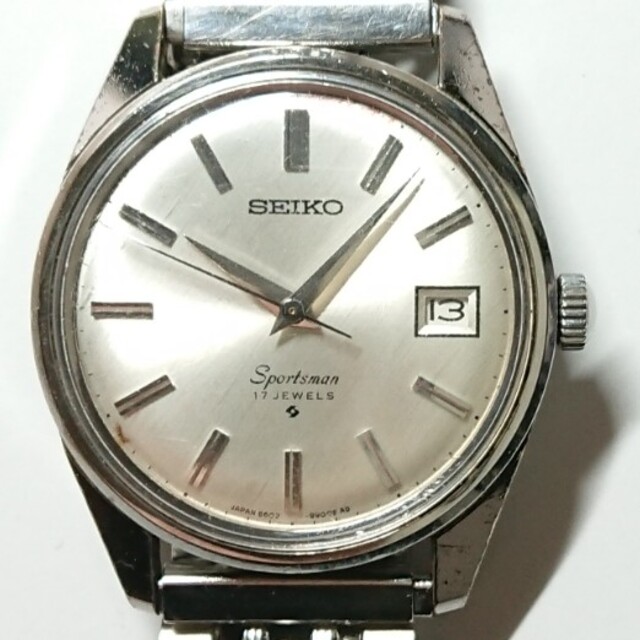 SEIKO】セイコー スポーツマン☆ビンテージ☆手巻き☆17石☆稼働品