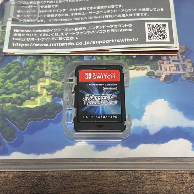 ポケモン(ポケモン)の【中古】ポケットモンスター ブリリアントダイヤモンド Switch エンタメ/ホビーのゲームソフト/ゲーム機本体(家庭用ゲームソフト)の商品写真