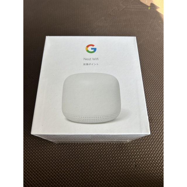 新品未開封 GoogleNestWiFi拡張ポイント スノー GA00667 - PC周辺機器