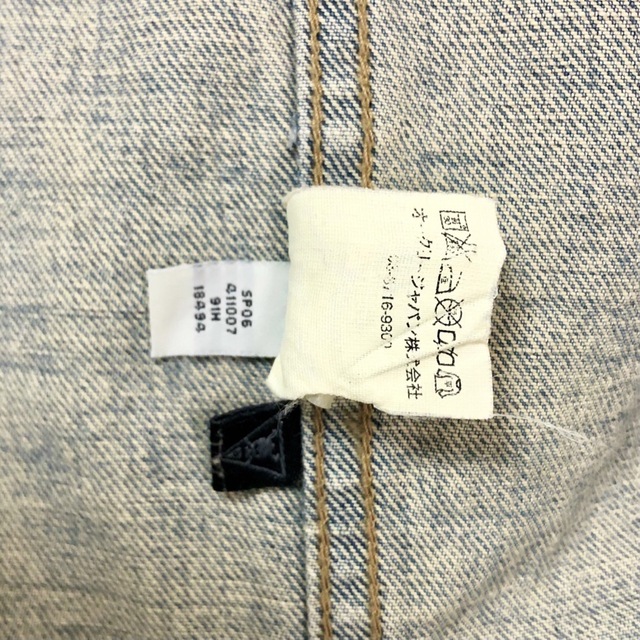 Oakley - OAKLEY Y2K デザインデニムジャケット/ Gジャン size M Oakley - OAKLEY Y2K デザインデニムジャケット/ Gジャン size M