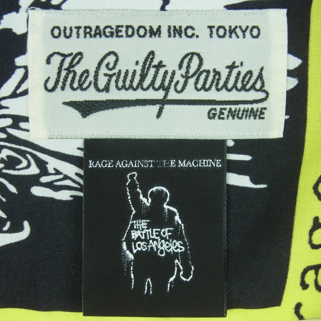 WACKO MARIA ワコマリア 20SS RATM-WM-HI01 RAGE AGAINST THE