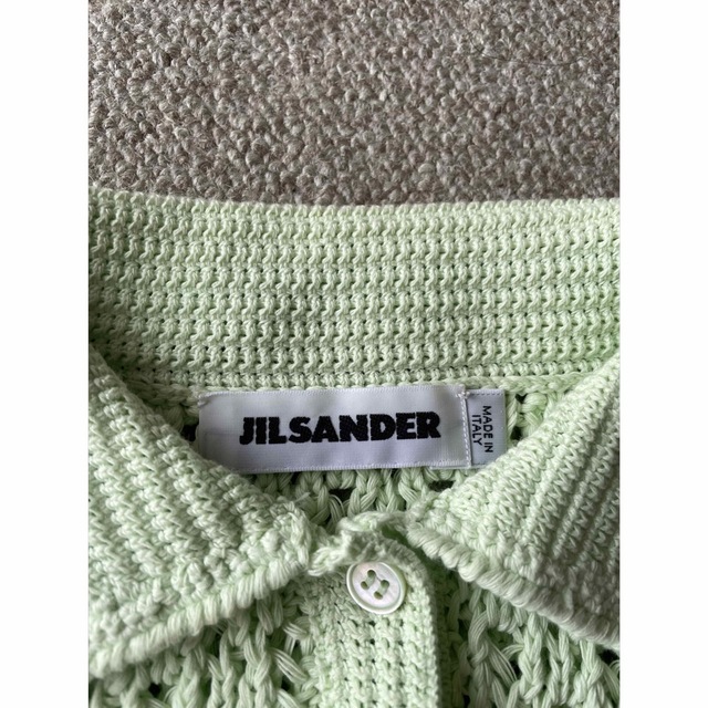 Jil Sander(ジルサンダー)のJIL SANDER ジルサンダー ニットノースリーブブラウス ニットベスト レディースのトップス(ニット/セーター)の商品写真