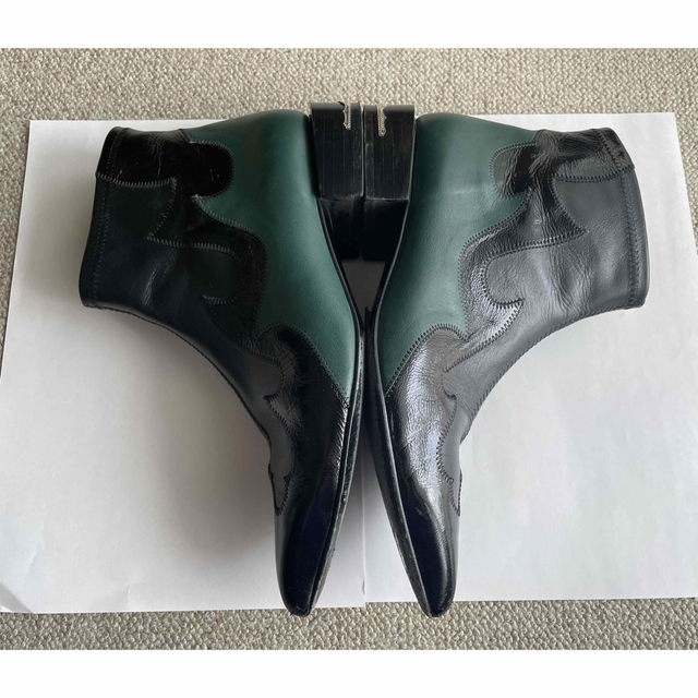 TOGA PULLA(トーガプルラ)のTOGA PULLA トーガプルラ ウエスタン レザーブーツ レディースの靴/シューズ(ブーツ)の商品写真