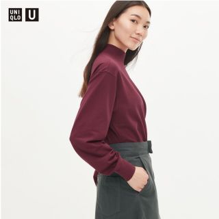 ユニクロ(UNIQLO)のヒートテックコットン タートルネックTシャツ(Tシャツ(長袖/七分))