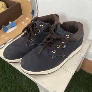 ヴァンズ(VANS)の[美品◎]バンズ vans シューズ スニーカー ネイビー 23.5cm(スニーカー)