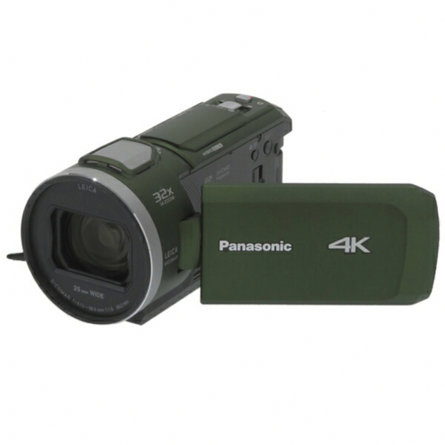 即日発送 ☆美品☆Panasonic HC-VX2M-G光学24倍ズーム フォレスト