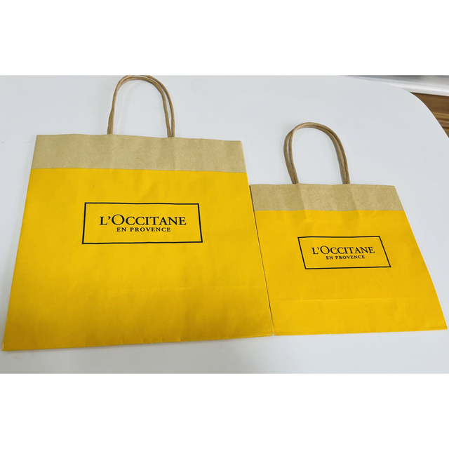 L'OCCITANE(ロクシタン)のロクシタン 紙袋 ショッパー レディースのバッグ(ショップ袋)の商品写真
