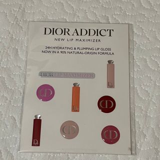 Dior ディオール ニューリップマキシマイザー ステッカー シール ノベルティ(シール)