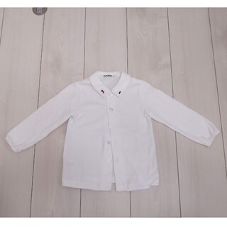 ファミリア(familiar)のfamiliar/白シャツ/男の子90cm(Tシャツ/カットソー)