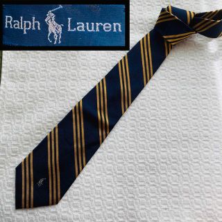 ラルフローレン(Ralph Lauren)のラルフローレン　ジュニアネクタイ　ネイビー　キッズネクタイ　シルク　卒業式　(その他)