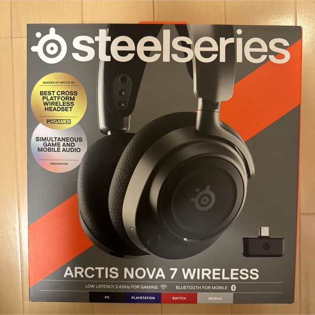 steelseries ARCTIS NOVA 7 WIRELESS  スマホ/家電/カメラのオーディオ機器(ヘッドフォン/イヤフォン)の商品写真