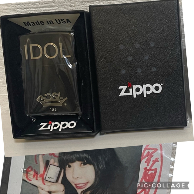 BiSH Zippo アイナ・ジ・エンド デザイン アイナサイン入りチェキ付き