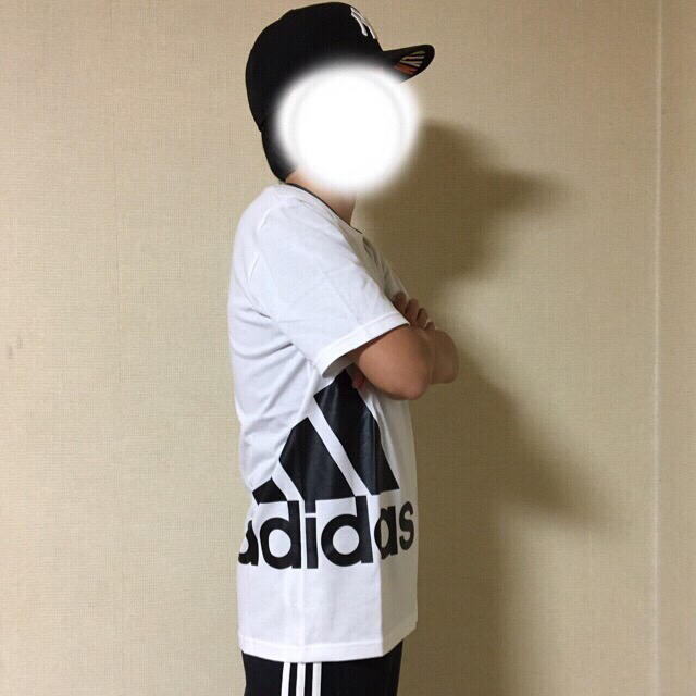 adidas(アディダス)の■新品★アディダス adidas ビッグロゴ Tシャツ 白O■ メンズのトップス(Tシャツ/カットソー(半袖/袖なし))の商品写真