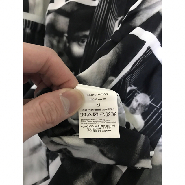 WACKO MARIA(ワコマリア)のWACKO MARIA 羊立ちの沈黙　半袖シャツ　サイズM メンズのトップス(シャツ)の商品写真