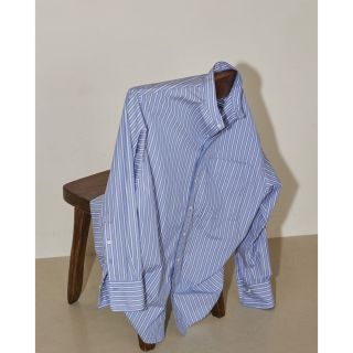 トゥデイフル(TODAYFUL)の★新品未使用★TODAYFUL Stripe Over Shirts サックス(シャツ/ブラウス(長袖/七分))