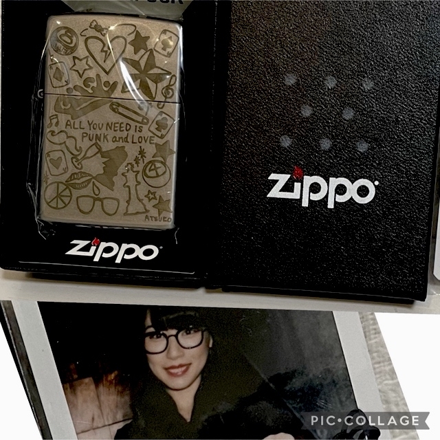 ［未使用］50番台　BiSH  Zippo ハシヤスメアツコ チェキ　サイン入り