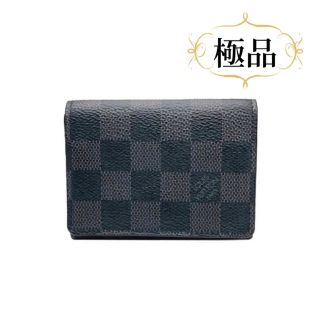 ルイヴィトン(LOUIS VUITTON)のカードケース◆N63338 ダミエグラフィットアンヴェロップカルトドゥヴィジット(名刺入れ/定期入れ)