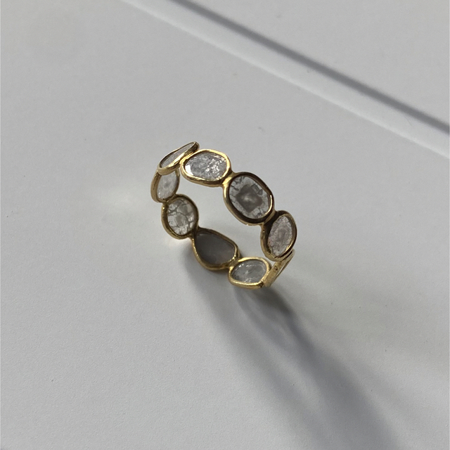 KAORU(カオル)のスライスダイヤモンド　フルエタニティリング　#9 レディースのアクセサリー(リング(指輪))の商品写真