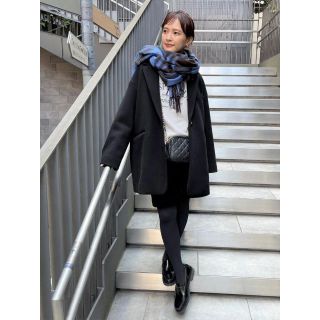 Spick & Span - 22AW Spick&Span W/Nyモッサジャケットライクコート