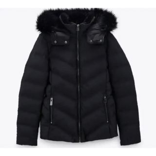 ZARA - ☆ネット店頭完売商品☆ザラ撥水加工パフジャケットアウター