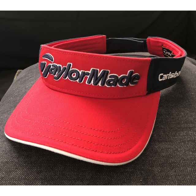 TaylorMade(テーラーメイド)のテーラーメイド　サンバイザー　57〜59cm メンズの帽子(サンバイザー)の商品写真