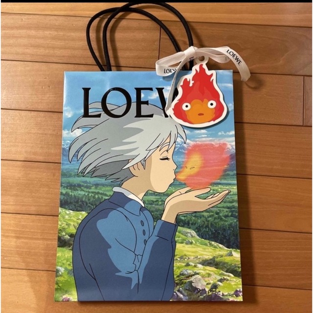 loewe ハウルの動く城 紙袋 ショッパー