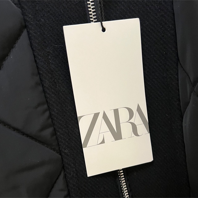 新品未使用！Sサイズ　ZARA コントラストパフジャケット 3