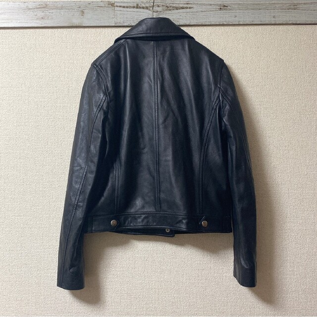 w99 極美品 ブレンヘイム ラムレザー ライダース レザージャケット M