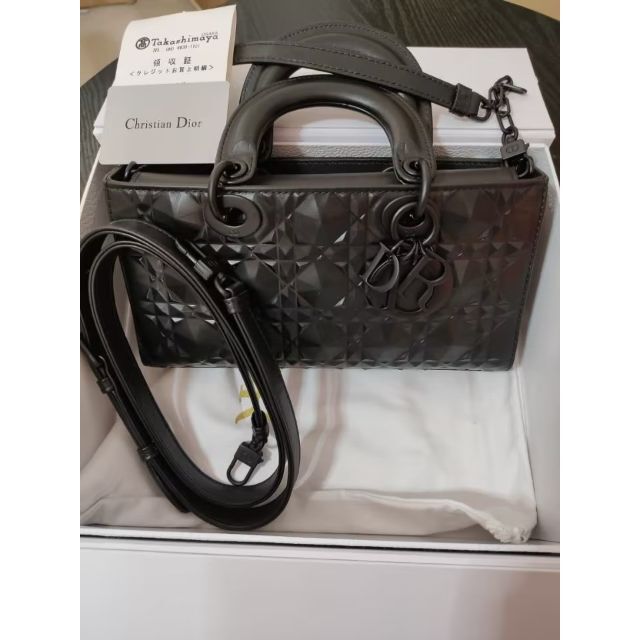 年末のプロモーション Dior - 新作、新品未使用ディオールLADY D-JOY バッグ ハンドバッグ